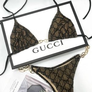 GUCCI Chain Swim Bikini